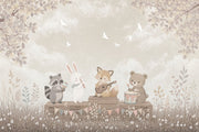 Cloudy Sky Wallpaper Nursery Removable Kids Wall Decor design