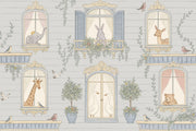 Storybook Wallpaper Whimsical Nursery Removable Wall Decor design