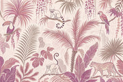 Jungle Wallpaper Toucan Tropical Removable Wall Decor design