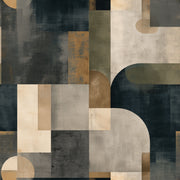 Concrete Texture Wallpaper Geometric Modern Removable Wall Decor design