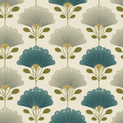 Mid Century Modern Wallpaper Retro Removable Vintage Wall Double Roll design