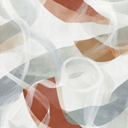 Organic Curves Wallpaper Abstract Removable Modern Wall Double Roll design