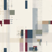 Mid Century Modern Wallpaper Retro Geometric Decorative Mural design