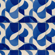 Mid Century Modern Wallpaper Retro Geometric Removable Wall Decor design