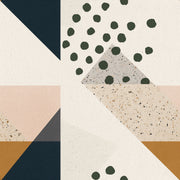 Terrazzo Texture Wallpaper Mid Century Modern Decorative Mural design