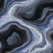 Dark Abstract Wallpaper Topographic Contours Marble Agate Removable Wall Decor design
