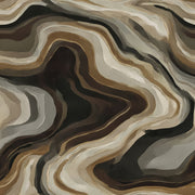 Agate Wallpaper Topographic Lines Removable Wavy Layers Wall Double Roll design