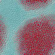 Abstract Wallpaper Teal Red Removable Wall Decor design