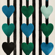 Solid Black Wallpaper Graphic Striped Removable Wall Decor design