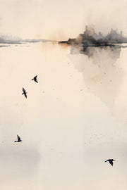 Paper Texture Wallpaper Watercolor Ink Wash Removable Wall Decor design