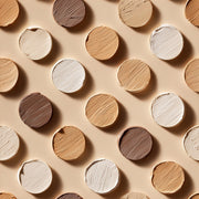 Abstract Geometric Wallpaper Circular Swatches Removable Neutral Palette Wall Double Roll design