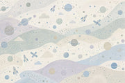 Watercolor Texture Wallpaper Painted Wash Removable Pastel Space Wall Decor design