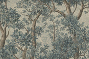 Toile Wallpaper Botanical Forest Removable Wall Decor design