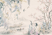 Pink Cherry Wallpaper Blossom Spring Removable Wall Decor design