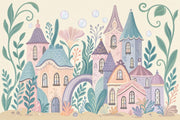 Walls Wallpaper Fairy Tale Removable Pastel Wall Decor design