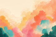 Watercolor Texture Wallpaper Abstract Soft Wash Wall Mural design
