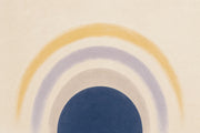 Navy Semicircle Wallpaper Arch Removable Rainbow Wall Decor design