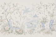 Chinoiserie Wallpaper Garden Floral Removable Wall Decor design