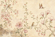 Scenic Landscape Wallpaper Muted Green Removable Wall Decor design
