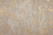 Textured Plaster Wallpaper Gold Metallic Concrete Wall Mural design
