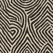 Abstract Geometric Wallpaper Maze Pattern Tribal Inspired Decorative Mural design