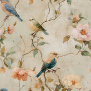 Birds Wallpaper Floral Removable Botanical Branches Wall Double Roll design