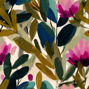 Abstract Floral Wallpaper Botanical Leaves Modern Boho Decorative Mural design