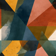 Mid-Century Modern Wallpaper Retro Modern Decorative Mural design