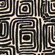 Abstract Geometric Wallpaper Maze Pattern Removable Bold Brushstroke Wall Double Roll design