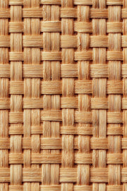 Woven Texture Wallpaper Basket Weave Removable Rattan Wall Double Roll design