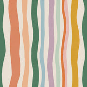 Watercolor Texture Wallpaper Painted Stripes Abstract Removable Wall Decor design
