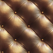 Gold Tufted Leather Wallpaper Diamond Quilted Removable Upholstery Texture Wall Double Roll design