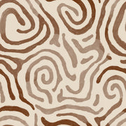 Abstract Wallpaper Organic Lines Modern Boho Decorative Mural design