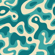 Mid Century Modern Wallpaper Retro Removable Modern Wall Double Roll design