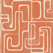 Mid Century Modern Wallpaper Retro Abstract Removable Wall Decor design