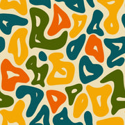Mid Century Modern Wallpaper Abstract Pattern Mid Century Modern Decorative Mural design