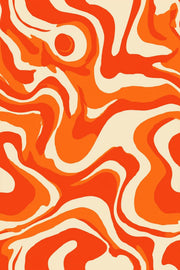 Mid Century Modern Wallpaper Retro Removable Abstract Wall Double Roll design