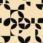 Mid Century Modern Wallpaper Geometric Removable Minimalist Wall Double Roll design