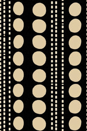 Geometric Wallpaper Black Background Minimal Decorative Mural design