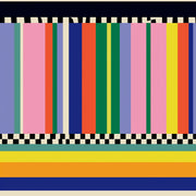 Color Block Wallpaper Geometric Striped Removable Wall Decor design
