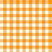 Orange Gingham Wallpaper Checkered Pattern Farmhouse Kitchen Removable Wall Decor design