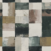 Abstract Geometric Wallpaper Painted Blocks Modern Minimalist Decorative Mural design