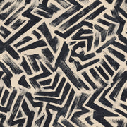 Abstract Geometric Wallpaper Bold Brushstroke Graphic Zigzag Decorative Mural design