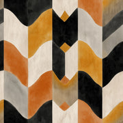 Mid Century Modern Wallpaper Watercolor Texture Totem Removable Wall Decor design