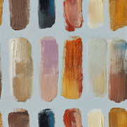 Abstract Wallpaper Paint Swatches Removable Impasto Texture Wall Double Roll design