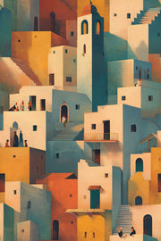 Walls Wallpaper Architecture Removable Mediterranean Wall Double Roll design