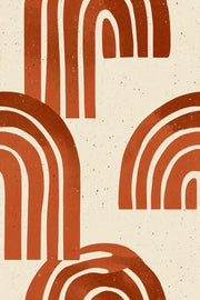 Mid Century Modern Wallpaper Retro Modern Abstract Decorative Mural design