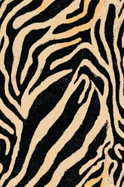 Zebra Print Wallpaper Animal Pattern Removable Abstract Stripes Wall Double Roll design