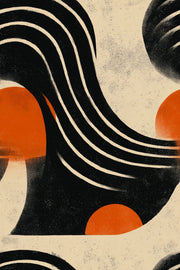 Mid Century Modern Wallpaper Retro Removable Abstract Wall Double Roll design
