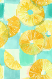 Pine Wallpaper Tropical Watercolor Removable Wall Decor design